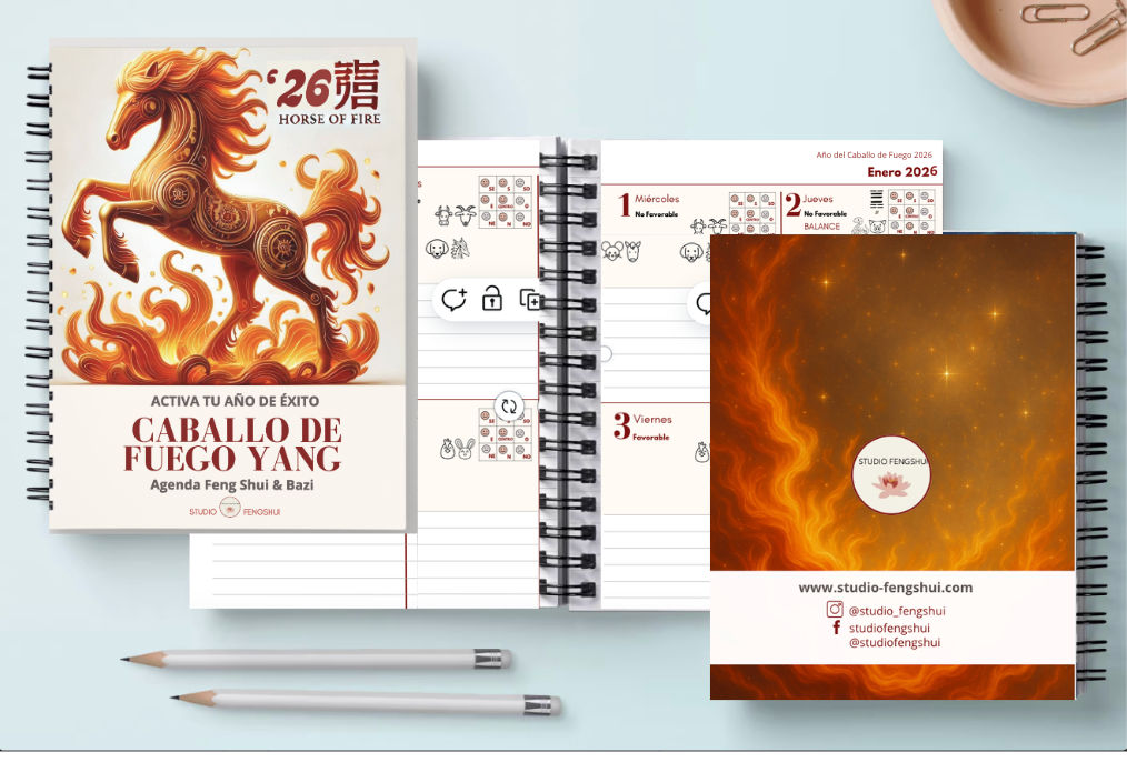 Agenda Energética 2026 Caballo de Fuego (Formato Impreso)